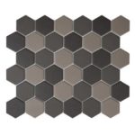 Massive Dark Grey Mix big hexagone