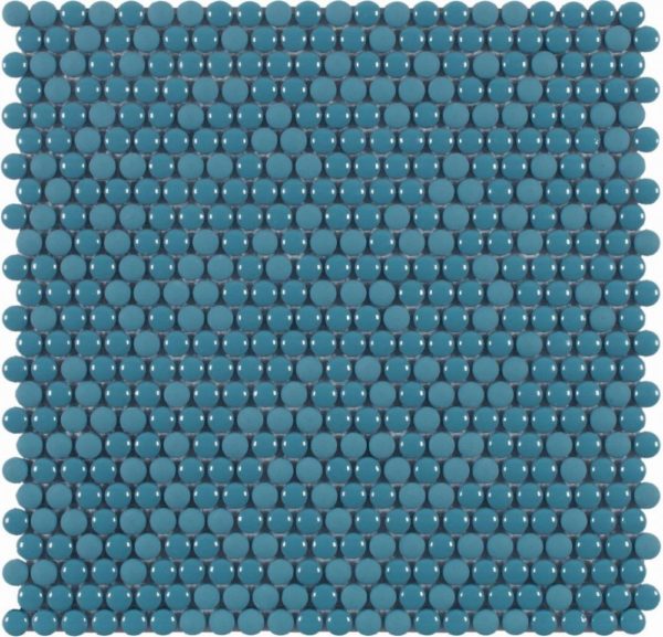 mosaïque en verre dot blue 28,2×28,5 cm