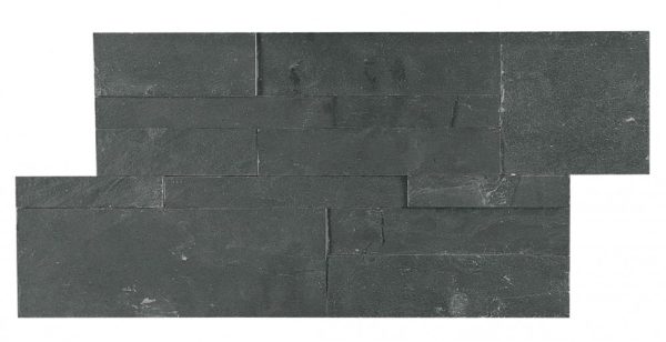 mosaïque estrados negro 18×35 cm