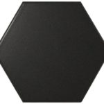 Scale Hexagon noir matt