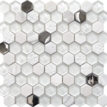 hexagono blanco