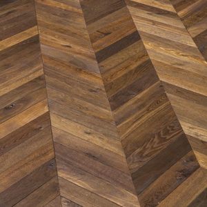 Parquet Point de Hongrie 22 x 90 x 730 mm par chêne de l'est