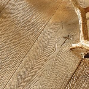 Parquet plancher des îles sable blanc largeur 170 mm chêne de l'est